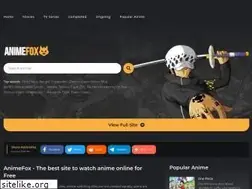 Sites similar to animefox.cc