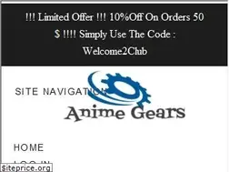 Sites similar to animegears.com