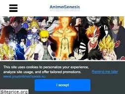 Sites similar to animegenesis1.com