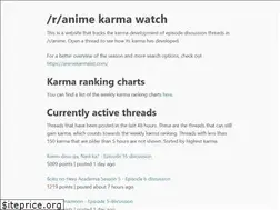 Sites similar to animekarmawatch.com