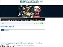 Sites similar to animenewsnetwork.cc