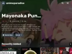 Sites similar to animeparadise.moe