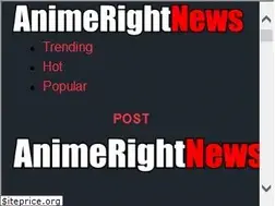Sites similar to animeright.news