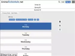 animeschedule.net