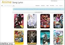Sites similar to animesonglyrics.com