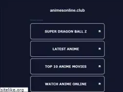 Sites similar to animesonline.club