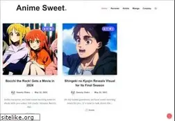 Sites similar to animesweet.com