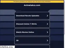 Sites similar to animetakus.com