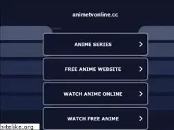 Sites similar to animetvonline.cc