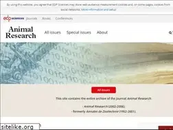 Sites similar to animres.edpsciences.org