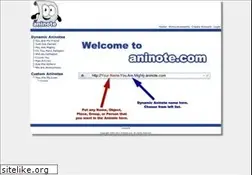 Sites similar to aninote.com