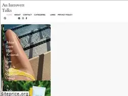 Sites similar to anintroverttalks.com