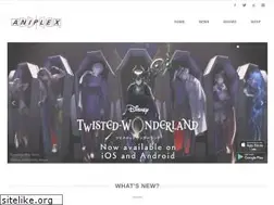 Sites similar to aniplexusa.com