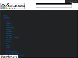 Sites similar to anirudhsethireport.com