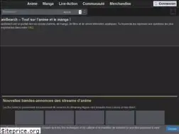 Sites similar to anisearch.fr