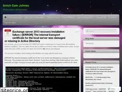 Sites similar to anishjohnes.wordpress.com
