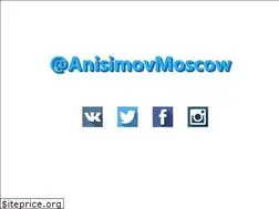 Sites similar to anisimov.moscow