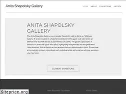 Sites similar to anitashapolskygallery.com