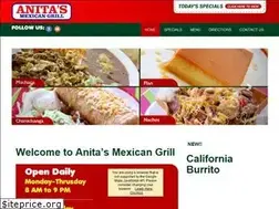 Sites similar to anitasmexicangrill.com
