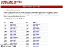 Sites similar to aniversariodebodas.net