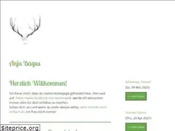 Sites similar to anja-bagus.de