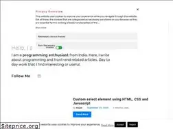 Sites similar to anjandutta.com