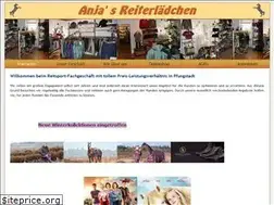 Sites similar to anjas-reiterlaedchen.de