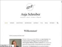 Sites similar to anjaschreiber.de
