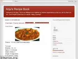 Sites similar to anjusrecipebook.blogspot.com