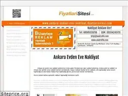 Sites similar to ankara-evden-eve-nakliyat.fiyatlarisitesi.com