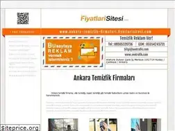 Sites similar to ankara-temizlik-firmalari.fiyatlarisitesi.com