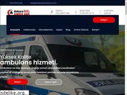 Sites similar to ankaraambulans.com.tr