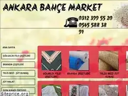 Sites similar to ankarabahcemarket.com