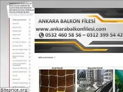 Sites similar to ankarabalkonfilesi.com