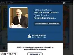 Sites similar to ankarabilim.edu.tr