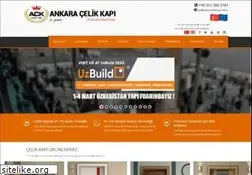 Sites similar to ankaracelikkapi.com.tr