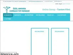 Sites similar to ankaracerrahitipmerkezi.net