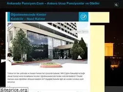 Sites similar to ankaradapansiyon.com