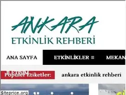 Sites similar to ankaraetkinlikrehberi.com