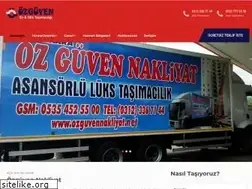 Sites similar to ankaraozguvennakliyat.net