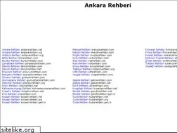Sites similar to ankararehberi.net
