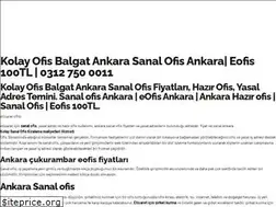 Sites similar to ankarasanalofisim.com