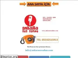 Sites similar to ankarasessahne.com