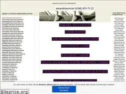 Sites similar to ankaratvtamircisi.tr.gg