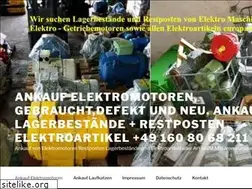 Sites similar to ankauf-elektromotoren.de