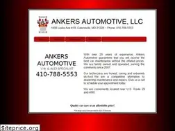 Sites similar to ankersautomotive.net