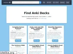 Sites similar to ankidecks.com