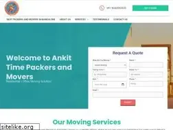 Sites similar to ankittimepackersmovers.com