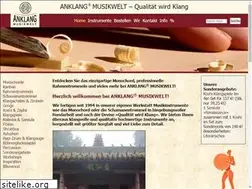 Sites similar to anklang-musikwelt.com