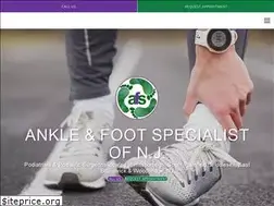 Sites similar to ankle-footspecialist.com